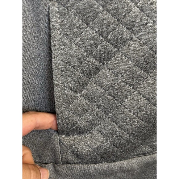 POLO RALPH LAUREN Golf Gray Quilted Full Zip Jacket Women Small Pockets Logo - Picture 7 of 15